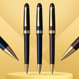 原子笔圆珠笔 现货日本白金PLATINUM 扭转式 世纪百年 G2笔芯 3776