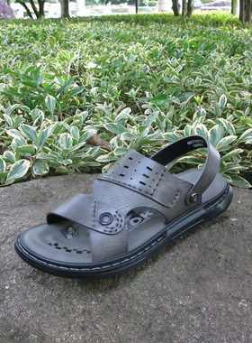 70A712男鞋2025夏季青年新款鞋拖两用休闲沙滩鞋平跟软底男凉鞋