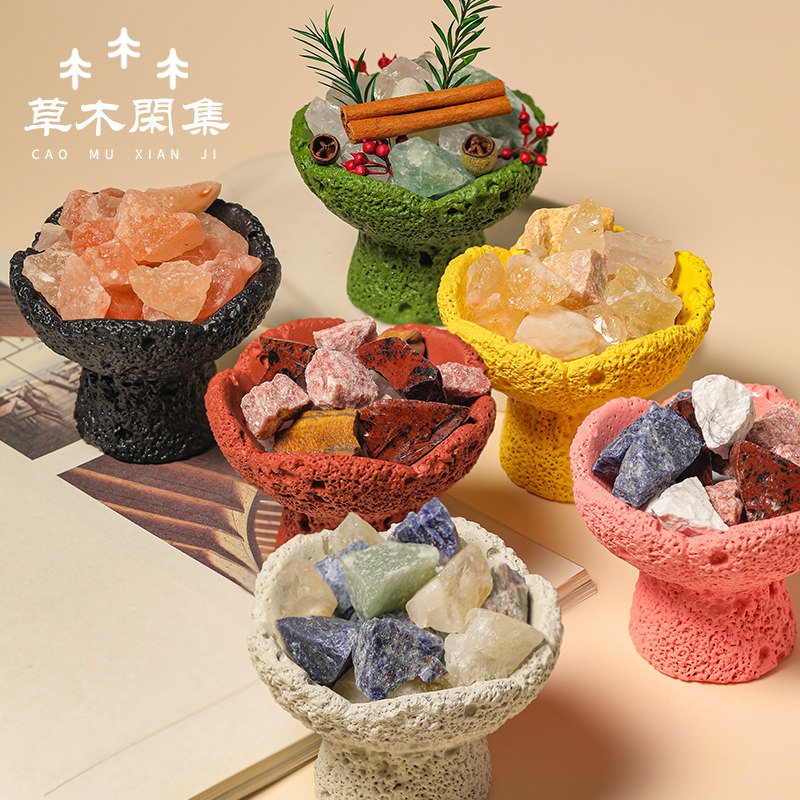扩香石无火香薰礼盒摆件高级感生日礼物卧室内持久晶石乔迁礼物图片