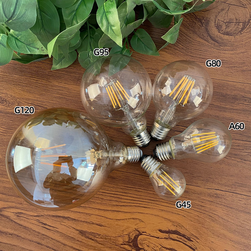 110V护眼龙珠灯泡LED仿钨丝复古图片