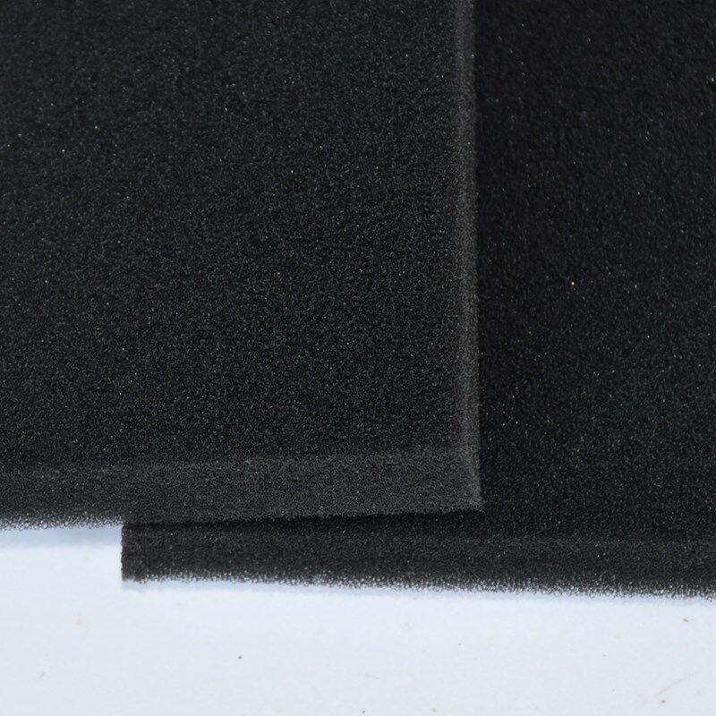 鼓风机空气过滤芯防尘罩聚氨酯过滤网黑色海绵工业废气污水过滤棉