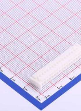 HX20017-34Y WH 胶壳(线对板/线对线) 2x17P 2mm 白色 P=2mm