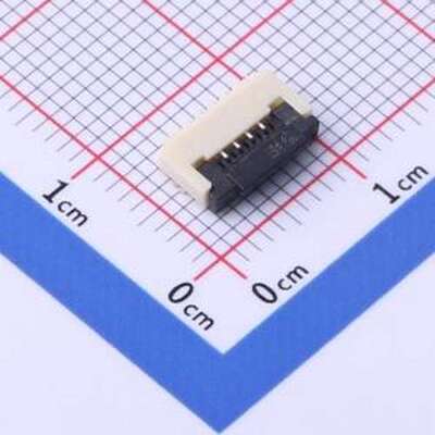 FFC10003-04SBB124W5M FFC/FPC连接器 间距:1mm P数:4P 翻盖式 下