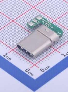 U261-2422N-4B0337 USB连接器 Type-C 公 焊线式