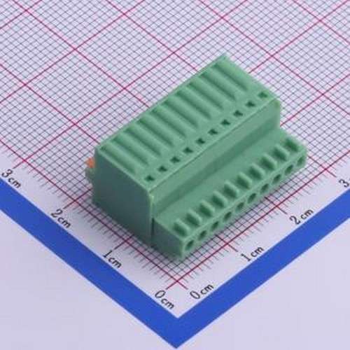 KF2EDGKD-2.5-10P 插拔式接线端子 2.5mm 1x10P 排数:1 每排P数:1