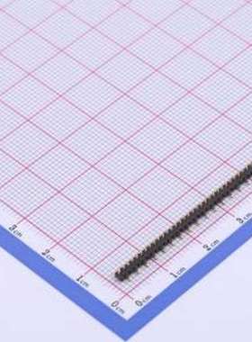 X1311WVS-37J-C18D42R2 排针 1x37P 间距:1.27mm 方针 SMD,P=1.27