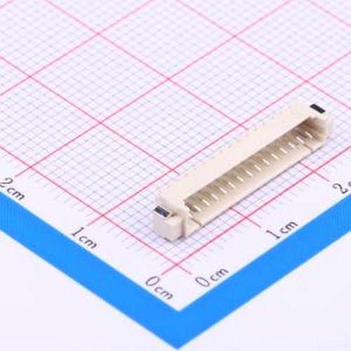 THD1252-15WR-SN 线对板针座 1x15P 间距:1.25mm SMD,P=1.25mm