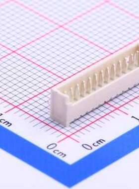 W-1251R13P-0200 线对板针座 间距:1.25mm 1x13P 弯插,P=1.25mm