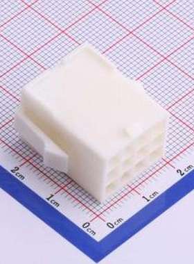 HX41406-12R 胶壳(线对板/线对线) 4.14mm 3x4P 白色 P=4.14mm