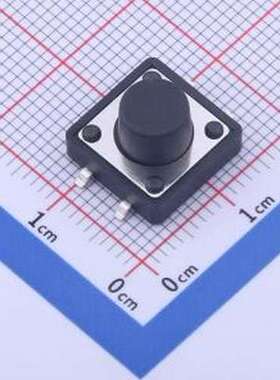 GT-TC149A-H080-L1 轻触开关 12*12*8mm 立贴 轻触开关 SMD