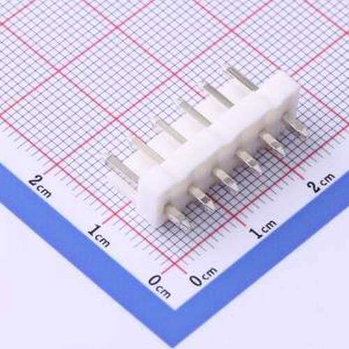 IPCW396W16NW01V 线对板针座 1x6P 间距:3.96mm 直插 系列:VH 白