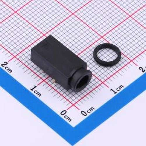 PJ-3106LG-1 T1.8 音频连接器(耳机) 3.5mm耳机插座 两件套 插件