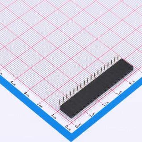 XDM254-1-18-W-8.5-G0 排母 1x18P 间距:2.54mm 弯插 弯插,P=2.54