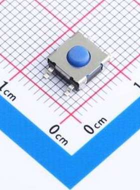 K2-1156SP-D5SW-05 轻触开关 大力度防水蓝色硅胶开关 6.3mm*6.2m