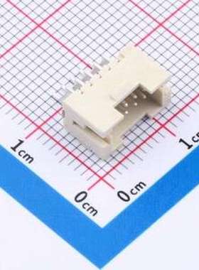 HDGC1508WRA-S-2X5P 线对板针座 DHGC1.5带扣卧贴 2X5P SMD,P=1.5