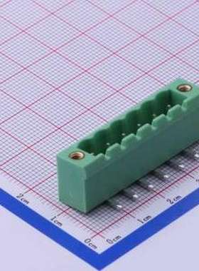 DB2ERMF-5.08-6P-GN 插拔式接线端子 5.08mm 1x6P 排数:1 每排P数