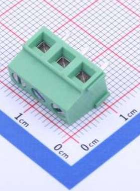 YC0321500000G 螺钉式接线端子 5.08mm 1x3P 排数:1 每排P数:3 直