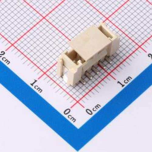ZX-HY2.0-5PLT 线对板针座 1x5P 间距:2mm 立贴 系列:HY SMD,P=2m