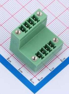 KF2EDGVTM-3.5-2*4P 插拔式接线端子 KF2EDGVTM-3.5-2*4P 插件,P=