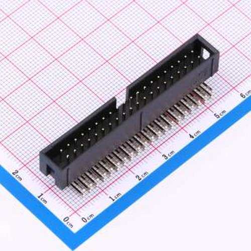 CS-1200R-40(L16/21)PA6T IDC刺破式连接器(牛角/简牛) 2.54mm 2x