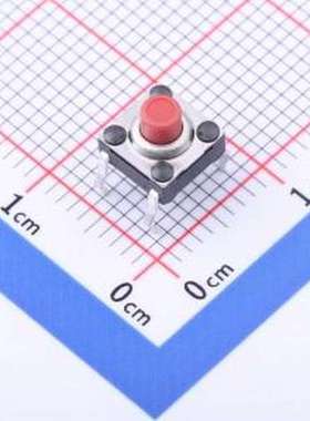 TS665CJFS-HT 250gf 072 轻触开关 6*6*5mm 直插 轻触开关 插件-4