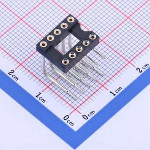 X5621FR-2x05-C762D32-2500 IC/晶体管插座 2x5P 间距2.54mm 圆孔