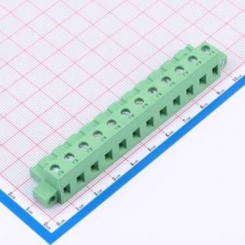 DB2EKM-7.62-12P-GN-S 插拔式接线端子 7.62mm 排数:1 每排P数:12