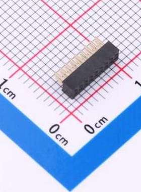 HX PM1.0-2x9P ZC 排母 间距：1.0mm 2*9P 双排直插排母 U型 插件