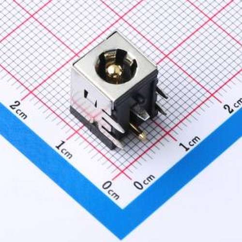 HC-DC-007B-2.5-G1 DC电源连接器 DC电源插座 内径:2.5mm 外径:6.