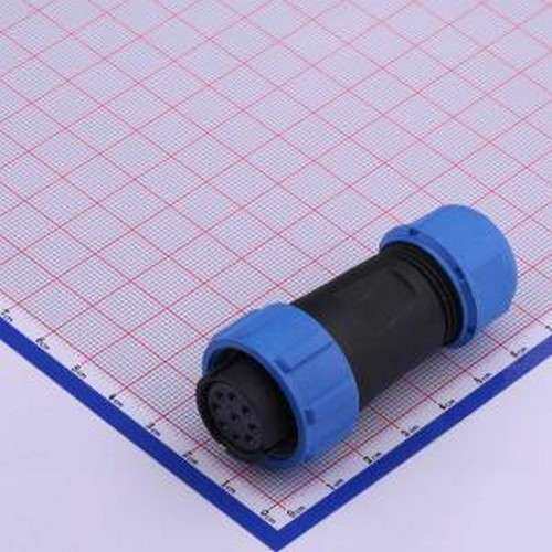 JH2110S-9P 圆形(线缆)连接器 电缆插头JH2110S-9