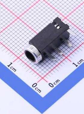 PJ-320AG-B 音频连接器(耳机) 3.5mm耳机座 插件