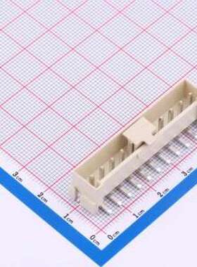 HCZZ0596-11 线对板针座 1x11P 间距:3.96mm 立贴 系列:VH 米色 S