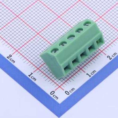 KF127S-3.81-5P 螺钉式接线端子 3.81mm 1x5P 排数:1 每排P数:5