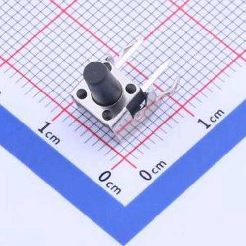 K2-1102AQ-M4SW-01 轻触开关 6*6*10 小支架开关 插件