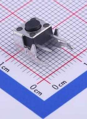 TC-1102N-C-AS-B 轻触开关 6*6*4.5mm 卧插 轻触开关 插件