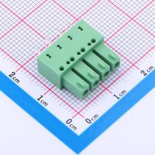 JL15EDGB-38104G01 插拔式接线端子 1x4P 3.81mm 排数:1 每排P数: