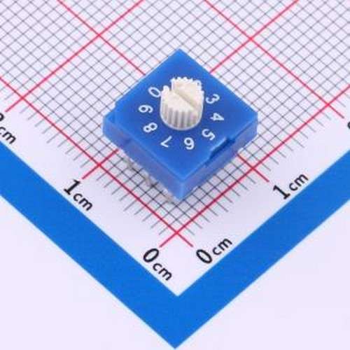 R9310R3H-X 旋转编码器 0-9数字BCD编码旋转开关 10位插件带柄3mm