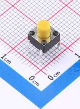 TP10813570 轻触开关 6*6*7mm 直插 轻触开关 插件
