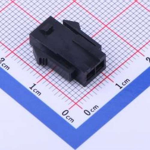 X3025HF-02G-N2 胶壳(线对板/线对线) 1x2P 3mm P=3mm