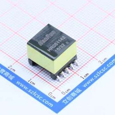 HR051142 电源变压器 PoE电源变压器 SMD-10P,13.5x13.5mm