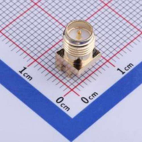 SMA-KE-P901 RF射频同轴连接器 RP-SMA 内针 偏脚 插件