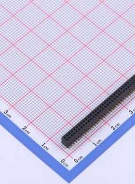 X1321FVS-2x33-C43D48 排母 间距:1.27mm 2x33P 立贴 SMD,P=1.27m