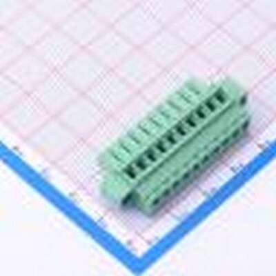 DB2EKBM-3.5-10P-GN-S 插拔式接线端子 3.5mm 1x10P 排数:1 每排P