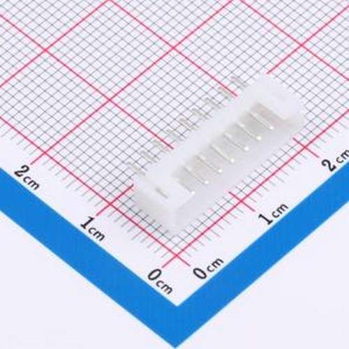 XD-PH-9A-G 线对板针座 1x9P 间距:2mm 直插 系列:PH 白色 插件,P