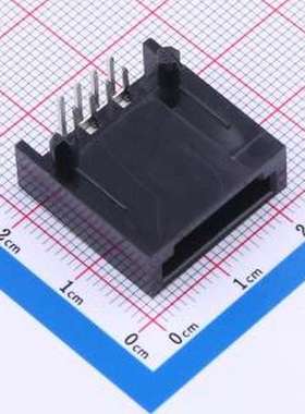 69273-104LF 线对板针座 间距:2.54mm 弯插 弯插,P=2.54mm