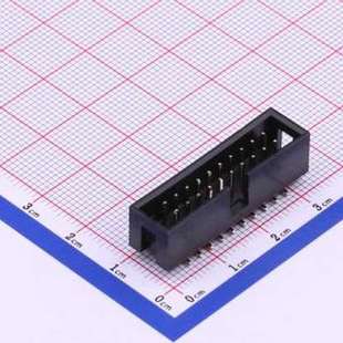 牛角 连接器 简牛 2.54mm 排 321020MG0CBK00A01 2x10P IDC刺破式