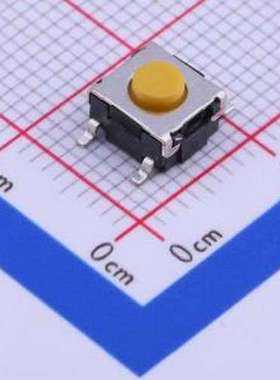 B3S-1002P 轻触开关 轻触开关 6X6X4.3mm 230gF SMD-4P,6x6.6mm