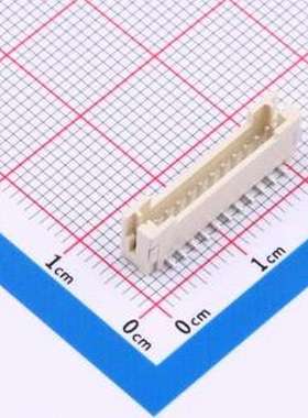 HDGC1500WVA-S-11P 线对板针座 DHGC1.5带扣立贴 11P SMD,P=1.5mm