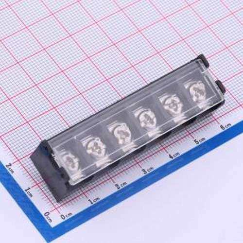 DBT50G-9.5-6P-BK-P CRC 栅栏式接线端子 DBT50G-9.5-6P-BK-P 白