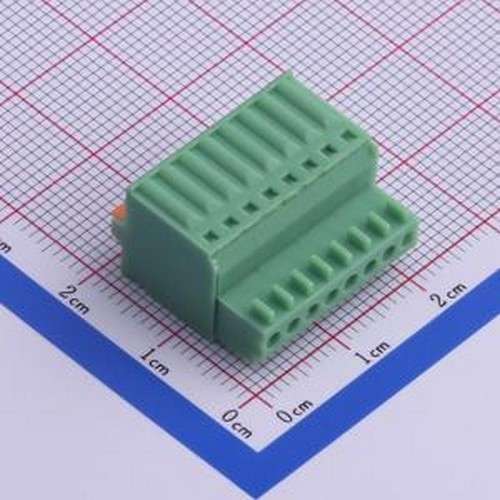 KF2EDGKD-2.5-8P 插拔式接线端子 2.5mm 1x8P 排数:1 每排P数:8 P